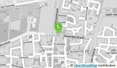 Bekijk kaart van Bakkerij Hagen V.O.F. in Vaassen