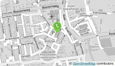 Bekijk kaart van V.O.F. Apotheek Dirksland in Dirksland