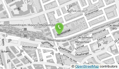 Bekijk kaart van Kini Hoorn B.V.  in Hoorn (Noord-Holland)