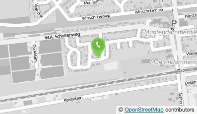 Bekijk kaart van Bert's Vis-Stee in Zuidbroek