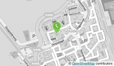 Bekijk kaart van Koene's Klankbord  in Schipluiden