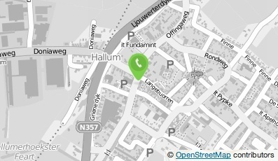 Bekijk kaart van Bloemen en kado's Hofshoecke in Hallum