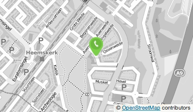 Bekijk kaart van Stukadoorsbedrijf Guido Bakker in Heemskerk