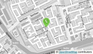 Bekijk kaart van Café DenS in Spijkenisse
