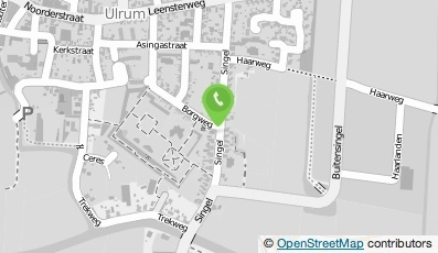 Bekijk kaart van Fitness 't Hogelaand in Ulrum