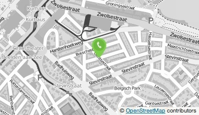 Bekijk kaart van Pedicure Praktijk Belgisch Park in Den Haag