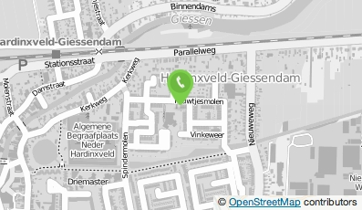Bekijk kaart van Ichthusschool in Hardinxveld-Giessendam