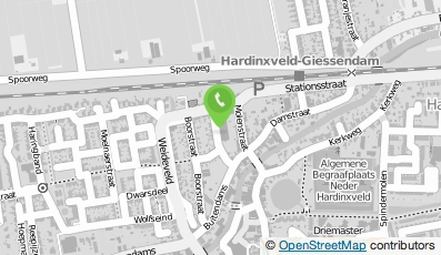 Bekijk kaart van Rehobothschool in Hardinxveld-Giessendam