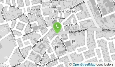 Bekijk kaart van HEMA B.V. in Hilvarenbeek