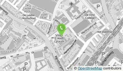 Bekijk kaart van Visser 't Hooft Lyceum in Leiden
