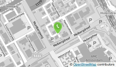 Bekijk kaart van Droomhuis360 Facilitair B.V. in Amsterdam