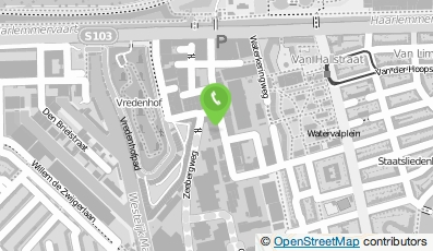 Bekijk kaart van Kringloop Winkel Rataplan Amsterdam Slingelandtstraat in Amsterdam