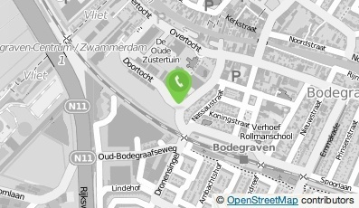 Bekijk kaart van A.M. van Wijk Service  in Bodegraven