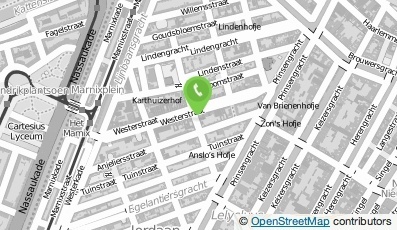 Bekijk kaart van Stucadoorsbedrijf R. Burger  in Amsterdam