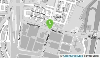 Bekijk kaart van Miek's Haarstudio in Vianen (Utrecht)