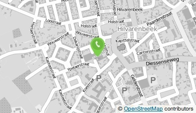 Bekijk kaart van Tandartspraktijk Aerns  in Hilvarenbeek
