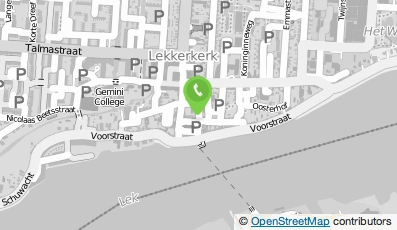 Bekijk kaart van Bar Double D in Lekkerkerk