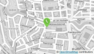 Bekijk kaart van Bakkerij De Singel in Leiden