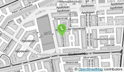 Bekijk kaart van Bernadette de Bruijn TAXATIES - ADVIES - INTERIEUR in Amsterdam