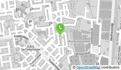 Bekijk kaart van Oleander Web Consultancy in Goes