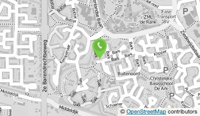 Bekijk kaart van Hoveniersbedrijf E.B. Koeze  in Barendrecht