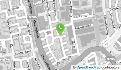 Bekijk kaart van Taxi de Waard  in Leiden