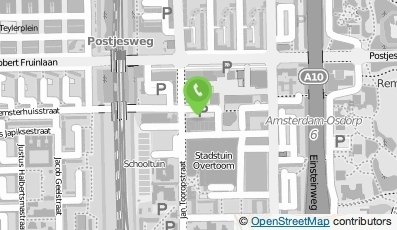 Bekijk kaart van Palestra oefentherapie Mensendieck in Amsterdam