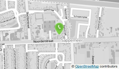 Bekijk kaart van Utilewebsites.nl in Sappemeer