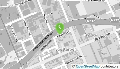 Bekijk kaart van Reisbureau Soesterberg in Soesterberg