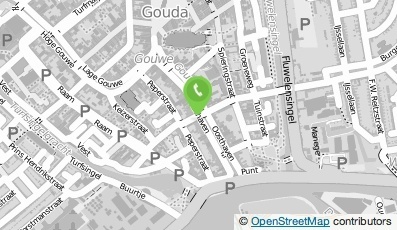 Bekijk kaart van aA atelier Architecten in Gouda