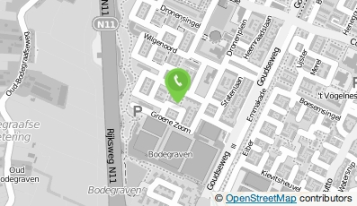 Bekijk kaart van Bouw- en onderhoudsbedrijf J. Duits in Bodegraven