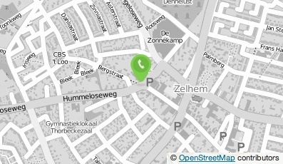Bekijk kaart van Supermarkt Hollak B.V. in Zelhem
