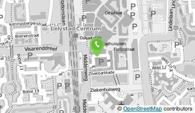Bekijk kaart van Orthocenter Lelystad in Lelystad