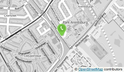 Bekijk kaart van Boezemmeting Geestbrug in Voorburg