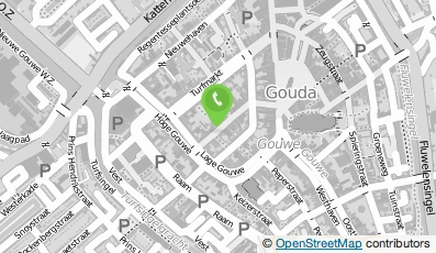 Bekijk kaart van Goudse Euro Shop in Gouda