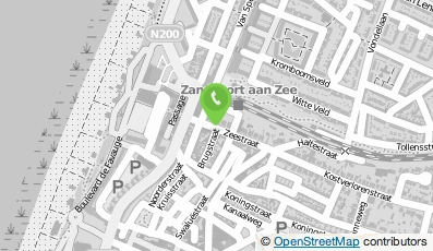 Bekijk kaart van Timmer en onderhoudsbedrijf T. Cramer in Zandvoort