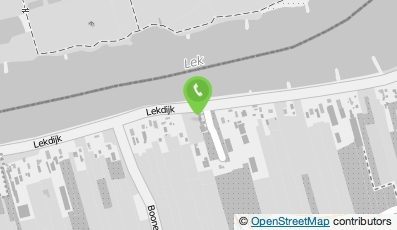 Bekijk kaart van Loon- en verhuurbedrijf Pek in Langerak