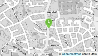 Bekijk kaart van Groothuis Tegelzetbedrijf in Winterswijk