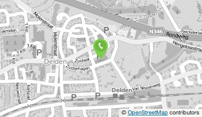 Bekijk kaart van Pets&Co Kroon in Delden