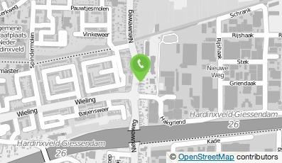 Bekijk kaart van S. van Velzen-van Buuren Verloskundige in Hardinxveld-Giessendam