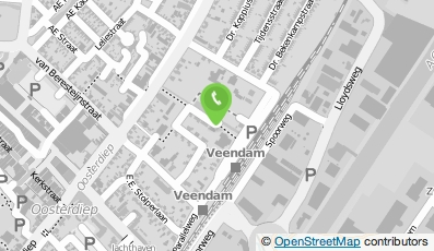 Bekijk kaart van Pedicure Mirjam in Veendam