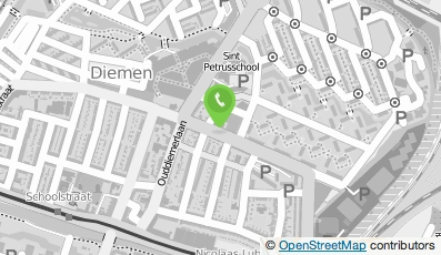 Bekijk kaart van Restaurant Judo B.V. in Diemen