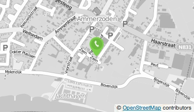 Bekijk kaart van Schildersbedrijf Van Hemert  in Ammerzoden
