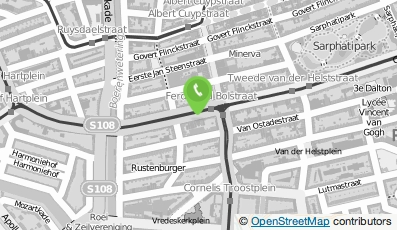 Bekijk kaart van De Ridder Theater Film & Tv in Amsterdam