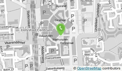 Bekijk kaart van Restaurant Monica en Winston B.V. in Lelystad