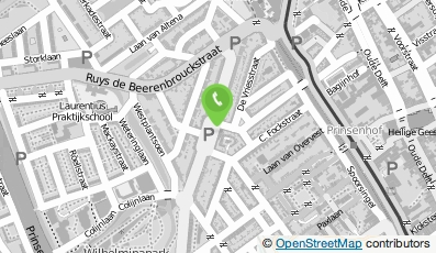 Bekijk kaart van Bakker Ammerlaan in Delft