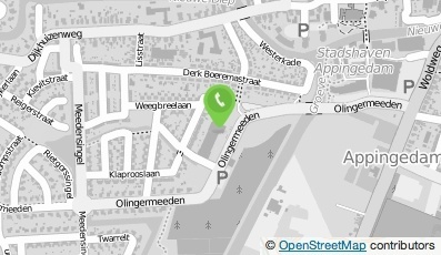 Bekijk kaart van Kids2b Appingedam in Appingedam