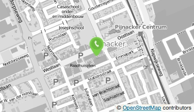 Bekijk kaart van Bakker Ammerlaan in Pijnacker