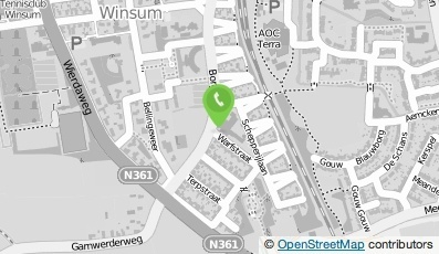 Bekijk kaart van Kids2b Winsum/ psz 't onderdeurtje in Winsum (Groningen)