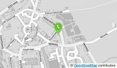 Bekijk kaart van Kids2b psz ''t hummelhoes' in Spijk (Groningen)